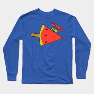 SummerTime WaterMelon Slice Long Sleeve T-Shirt